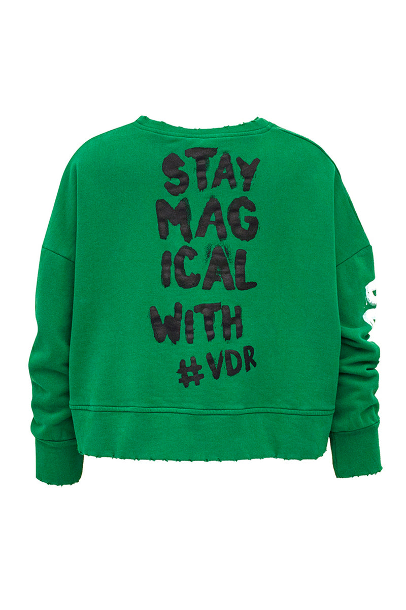 YEŞİL SWEATSHIRT 6062