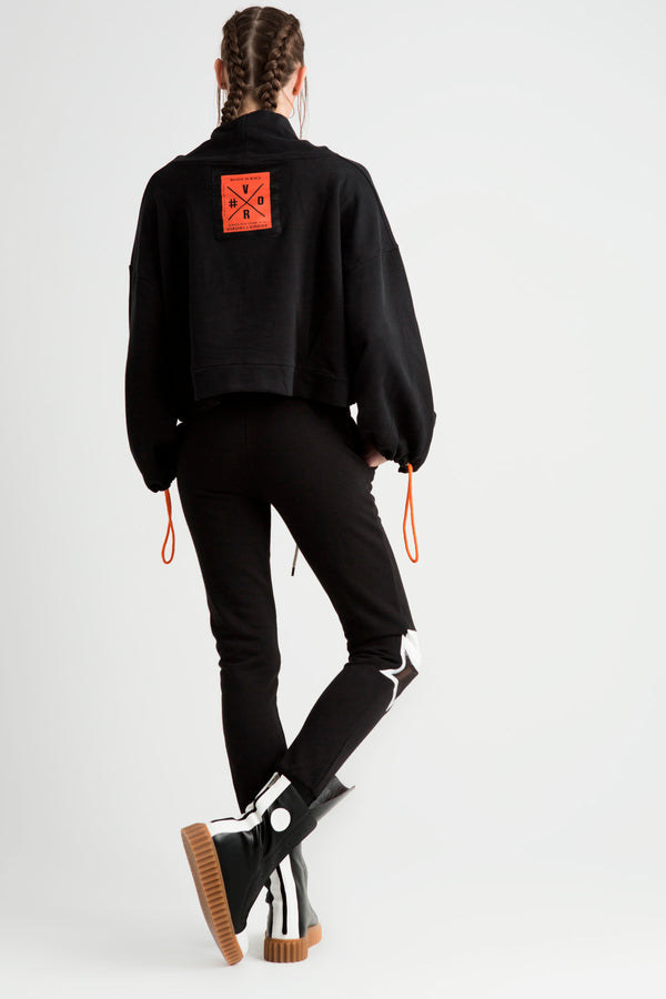SİYAH SWEATSHIRT 6063