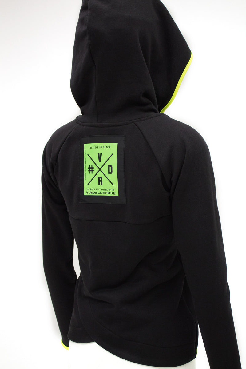 SİYAH SWEATSHIRT 6072