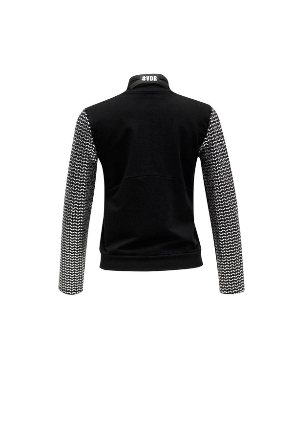 SİYAH GÜMÜŞ SWEATSHIRT 6176