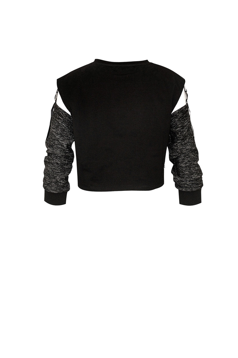 SİYAH SWEATSHIRT 6178