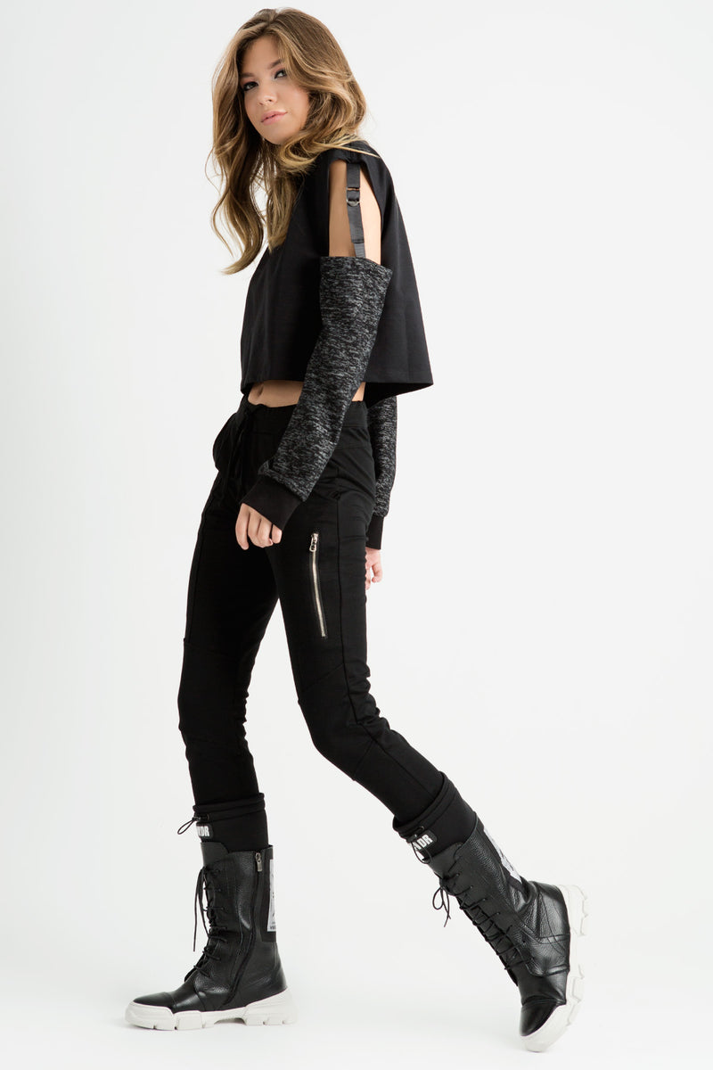 SİYAH SWEATSHIRT 6178