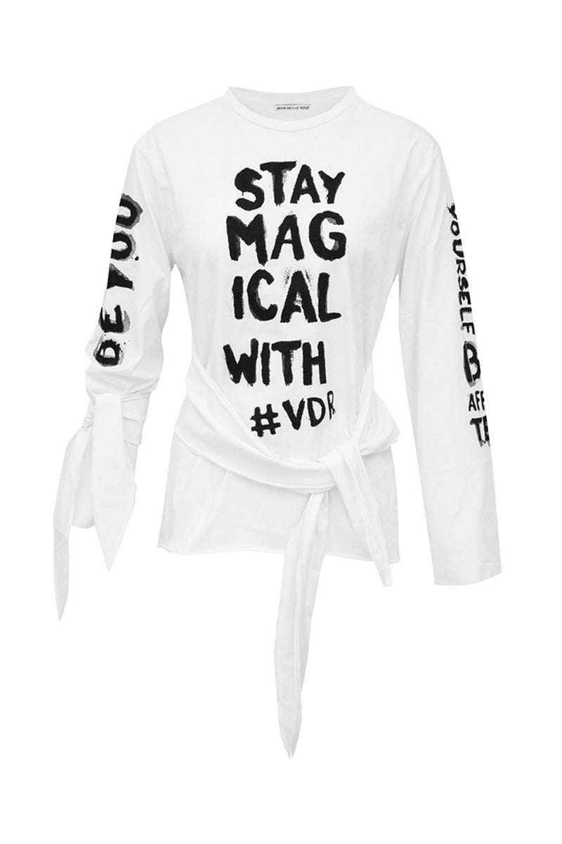 BEYAZ UZUN T-SHIRT 6183