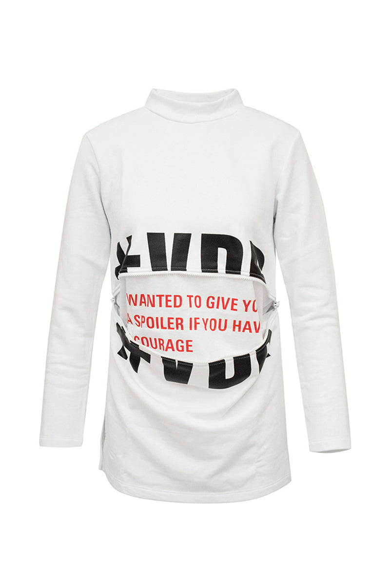 BEYAZ SWEATSHIRT 6186
