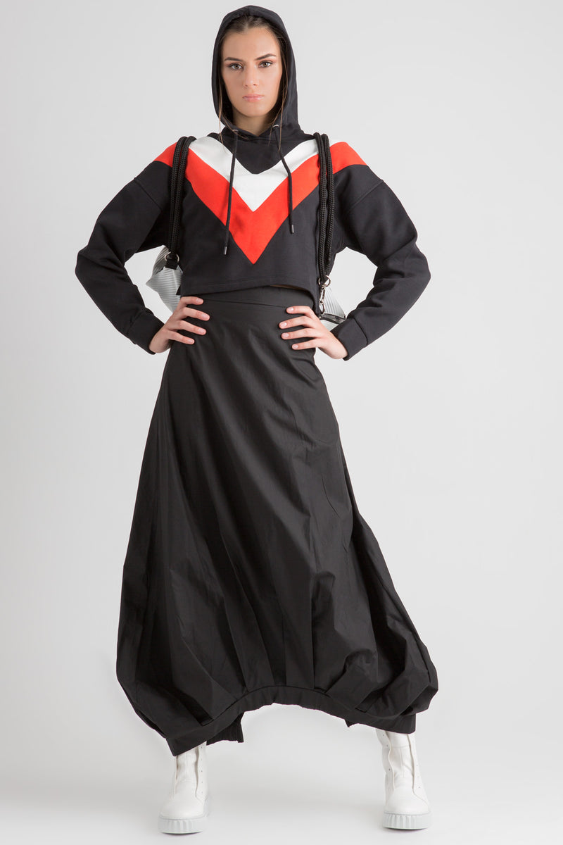 SİYAH SWEATSHIRT 6214