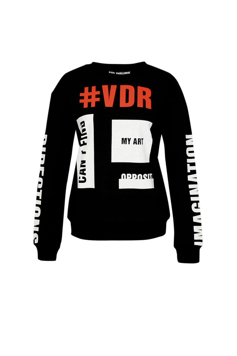 SİYAH SWEATSHIRT 6215