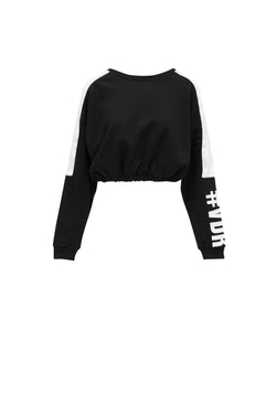 SİYAH SWEATSHIRT 6218