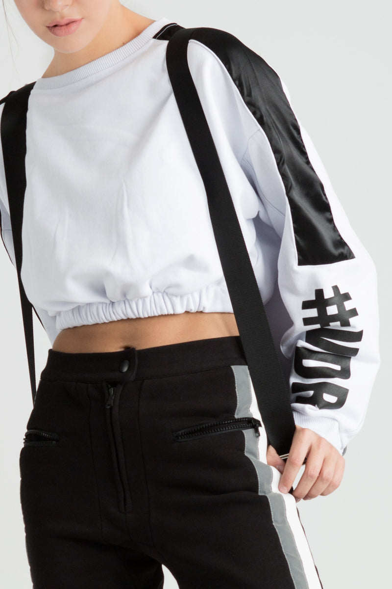 BEYAZ SWEATSHIRT 6218
