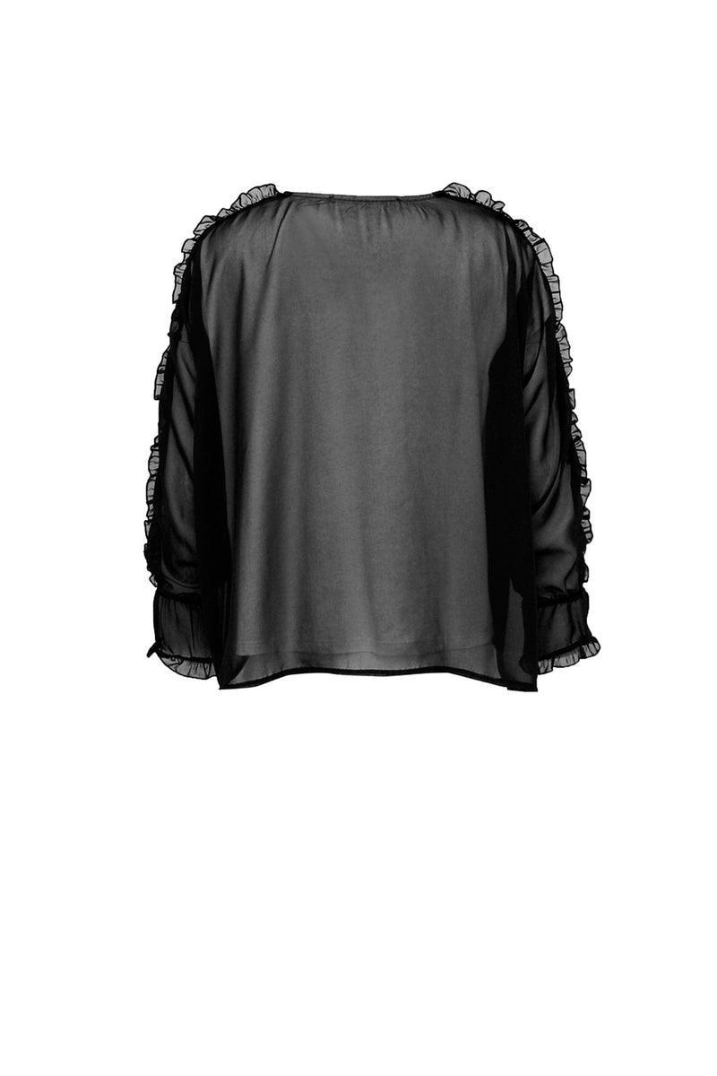 SİYAH BLUZ 6250