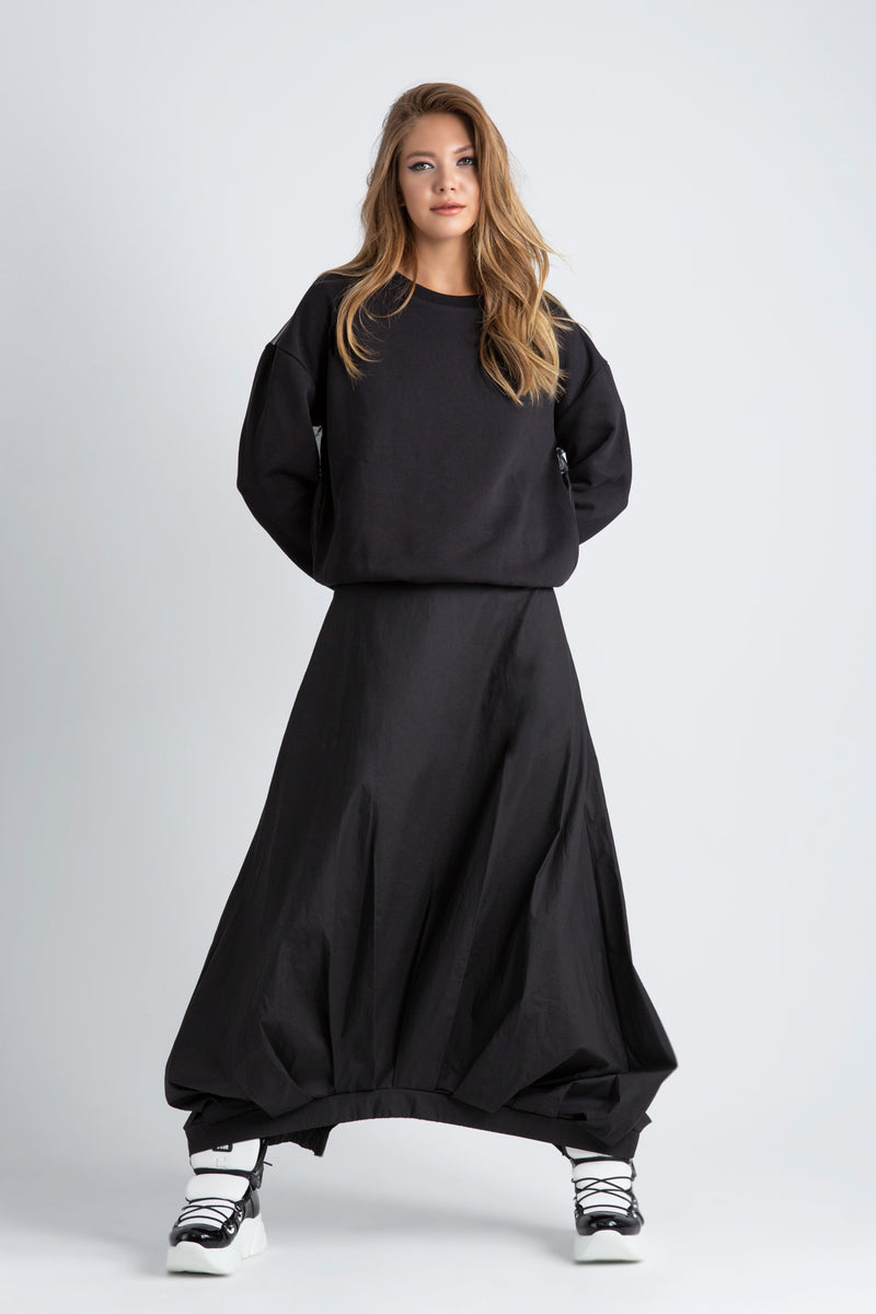 SİYAH SWEATSHIRT 6288