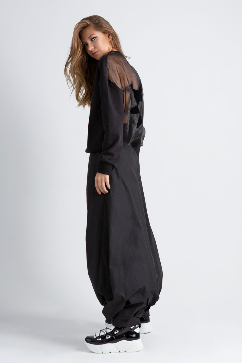 SİYAH SWEATSHIRT 6288