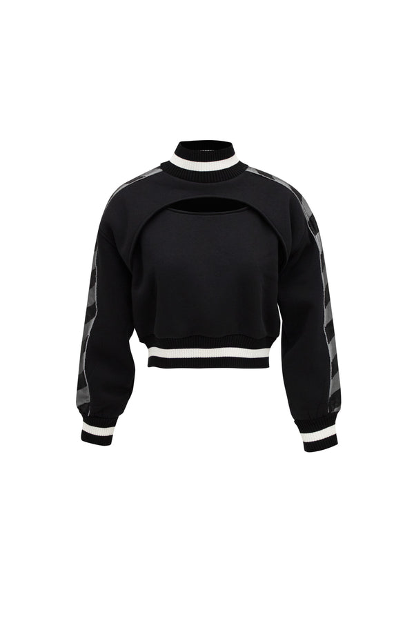 SİYAH SWEATSHIRT 6326