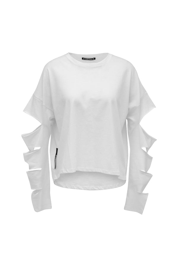 BEYAZ UZUN T-SHIRT 6332