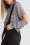 SİYAH BEYAZ UZUN T-SHIRT 6332