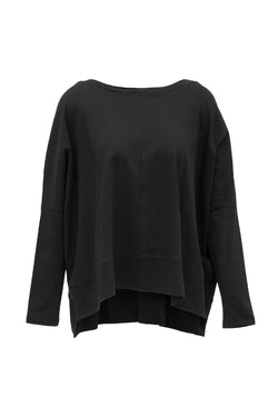 SİYAH UZUN T-SHIRT 6342