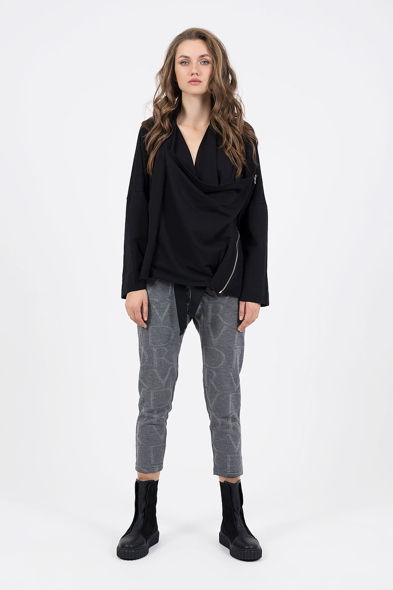 SİYAH SWEATSHIRT 8033