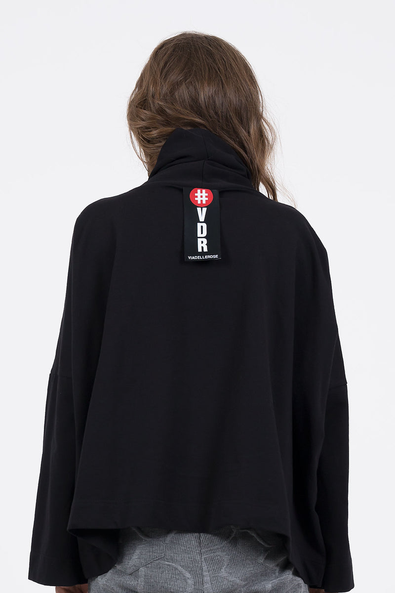 SİYAH SWEATSHIRT 8033