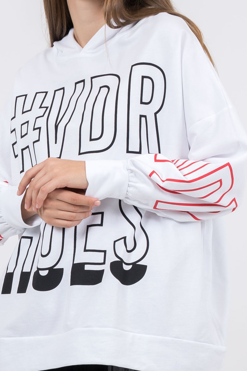 BEYAZ SWEATSHIRT 8037
