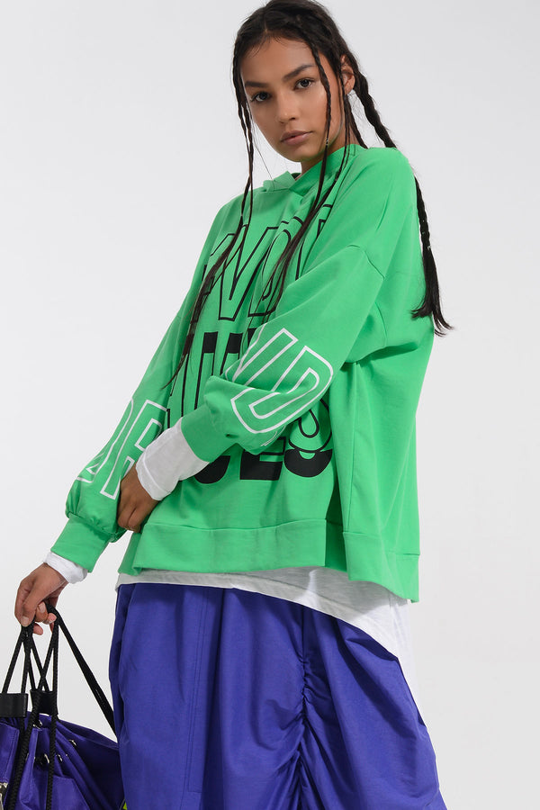 YEŞİL SWEATSHIRT 8037
