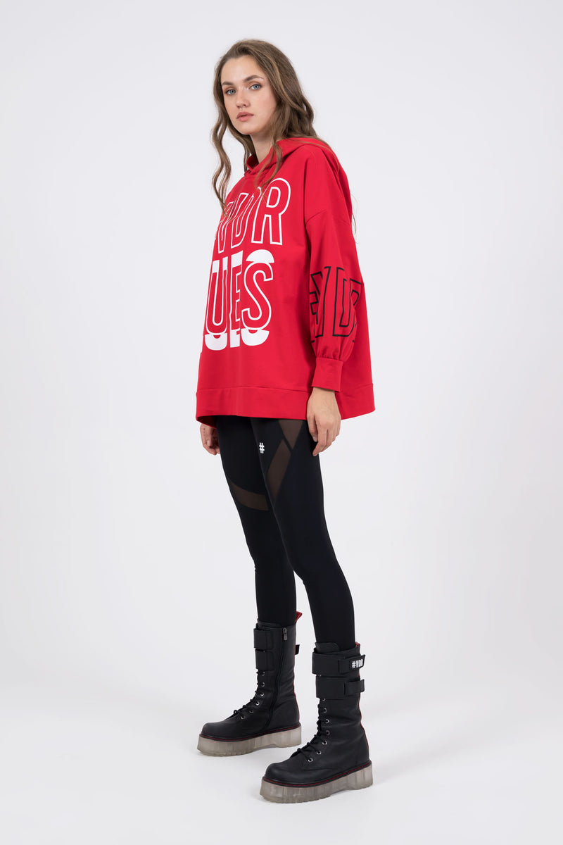 KIRMIZI SWEATSHIRT 8037