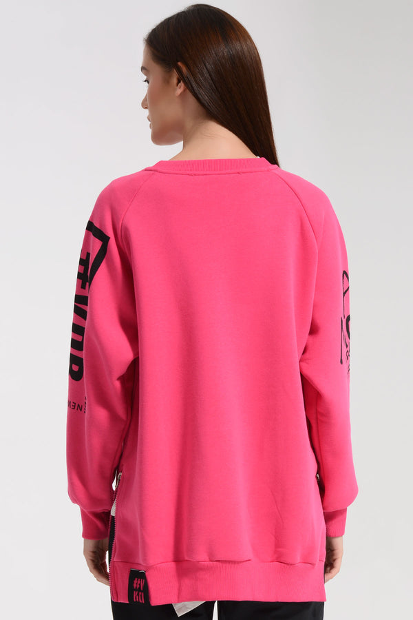 PEMBE SWEATSHIRT 8038