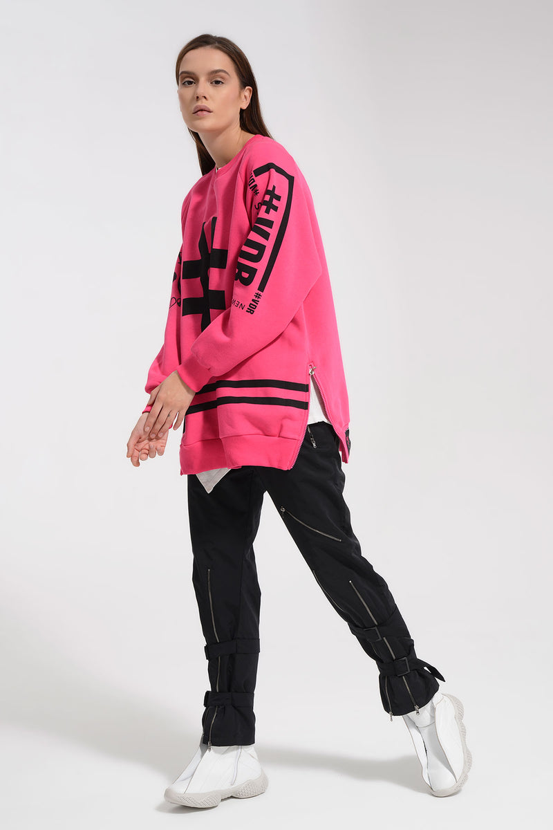 PEMBE SWEATSHIRT 8038