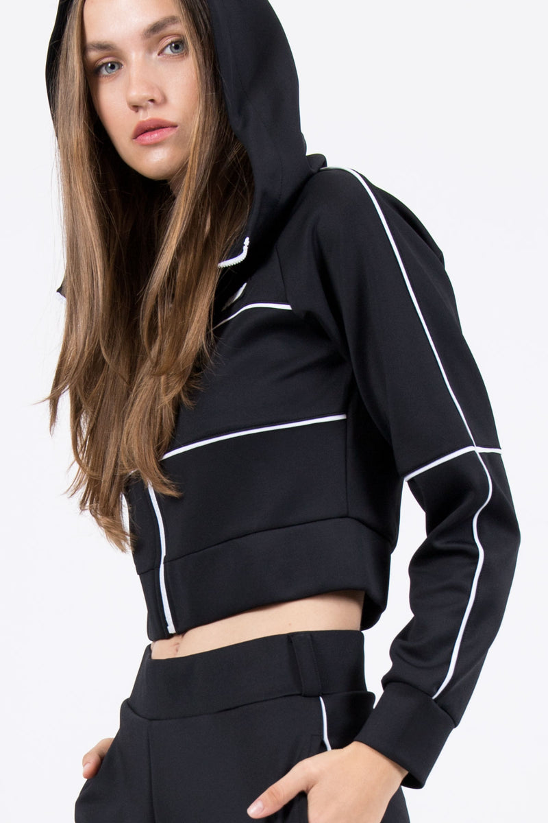 SİYAH SWEATSHIRT 8051