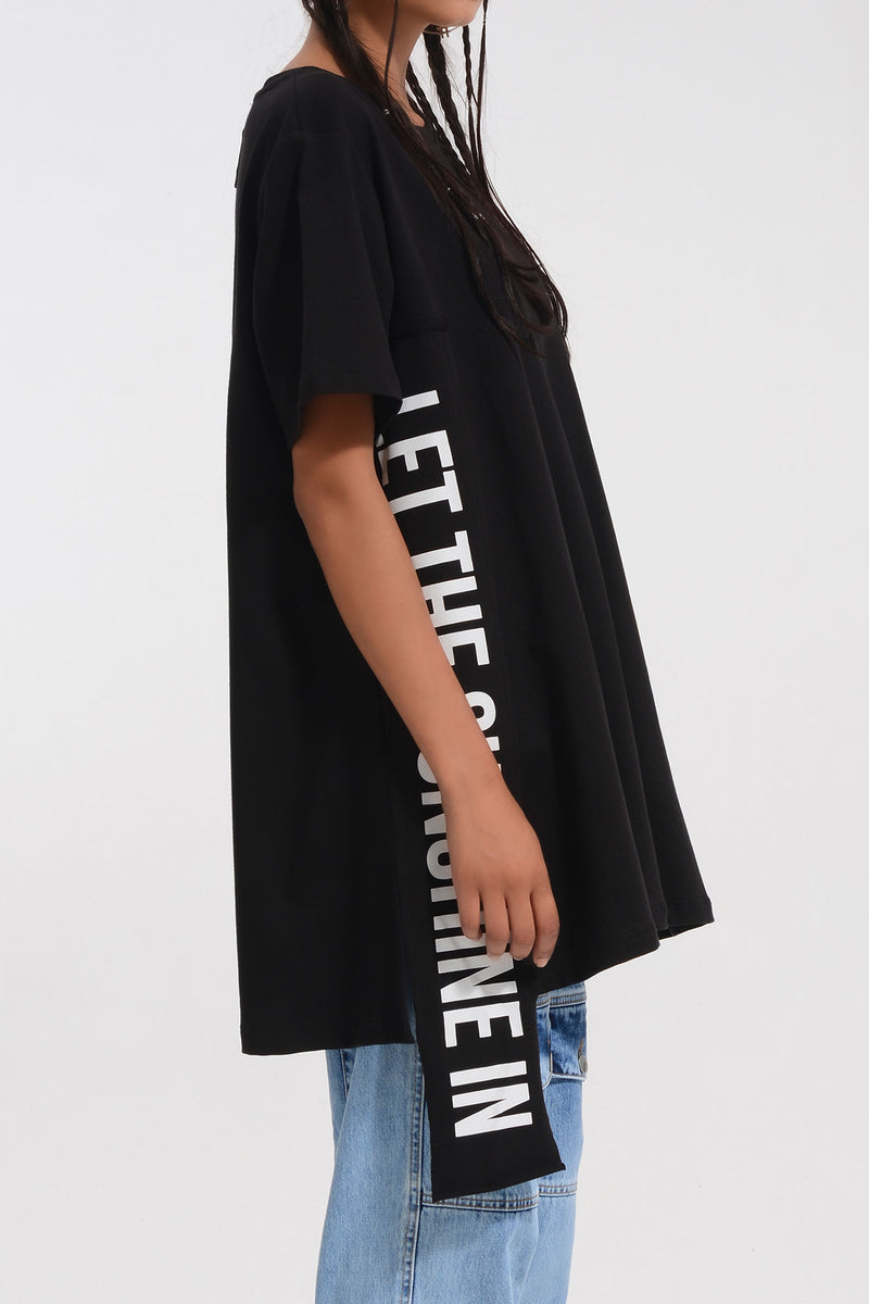 SİYAH T-SHIRT 8064