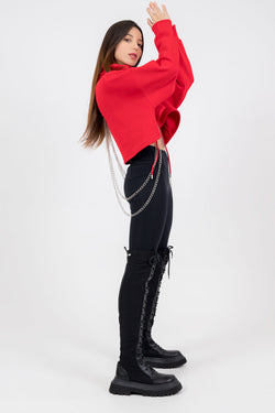 KIRMIZI SWEATSHIRT 8065