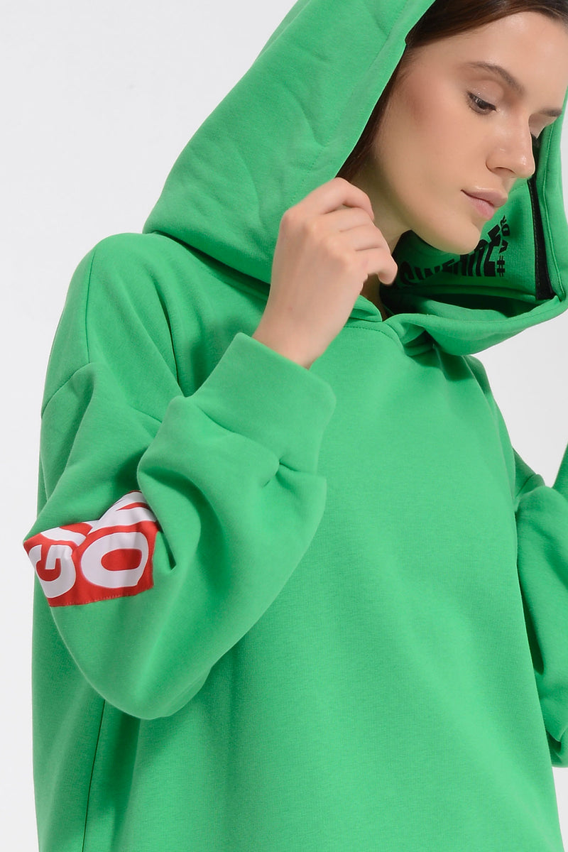 YEŞİL SWEATSHIRT 8069