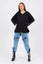 SİYAH UZUN T-SHIRT 8102