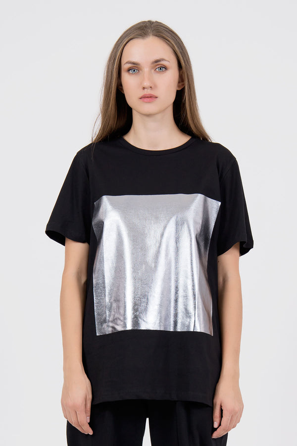 SİYAH T-SHIRT 8105
