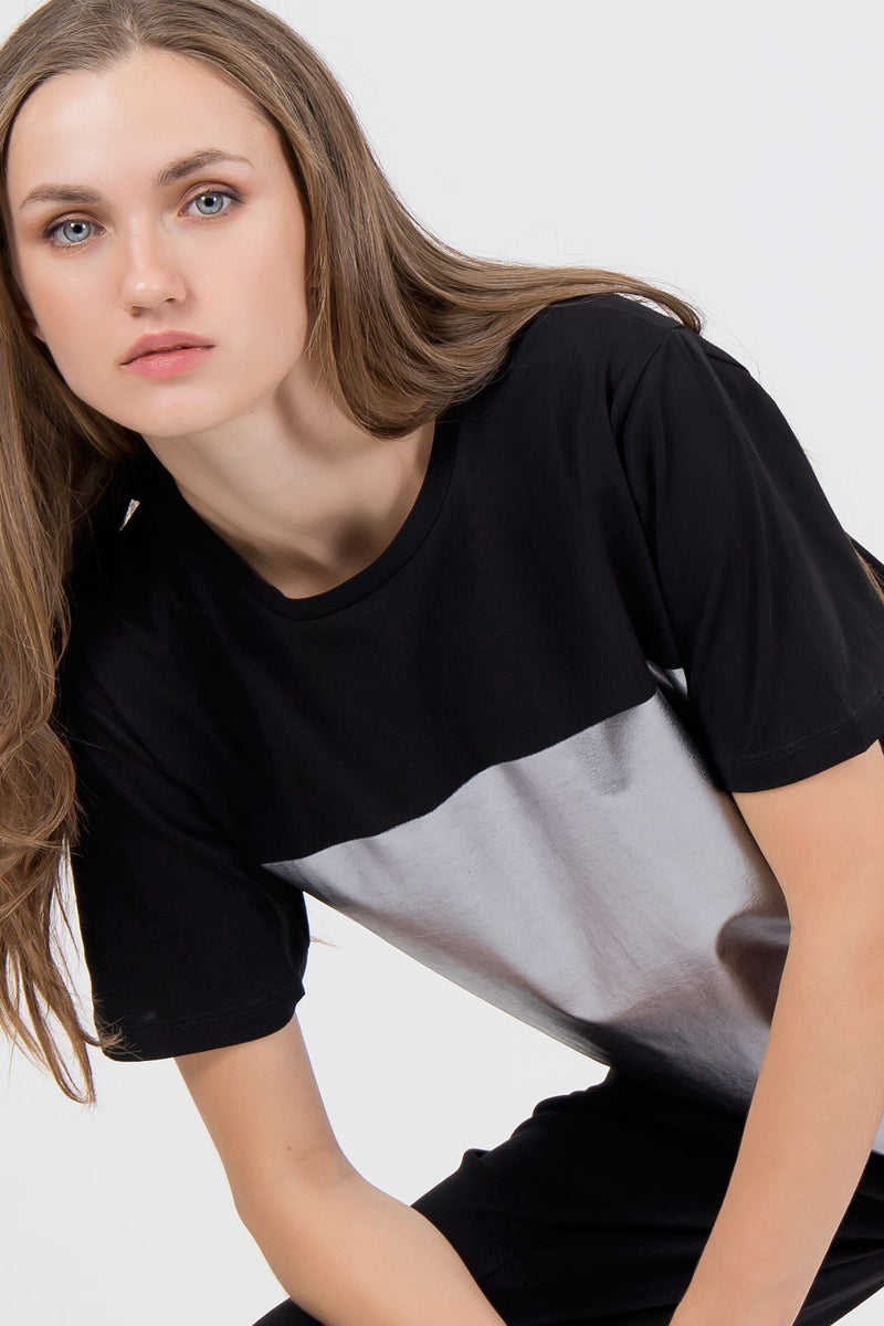 SİYAH T-SHIRT 8105