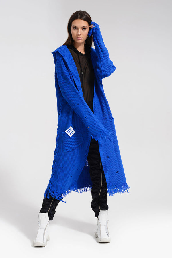 SAKS MAVİSİ HIRKA 8159