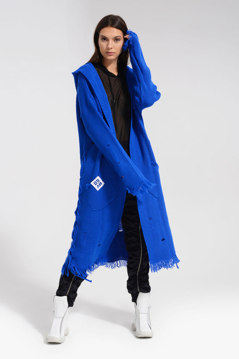 SAKS MAVİSİ HIRKA 8159