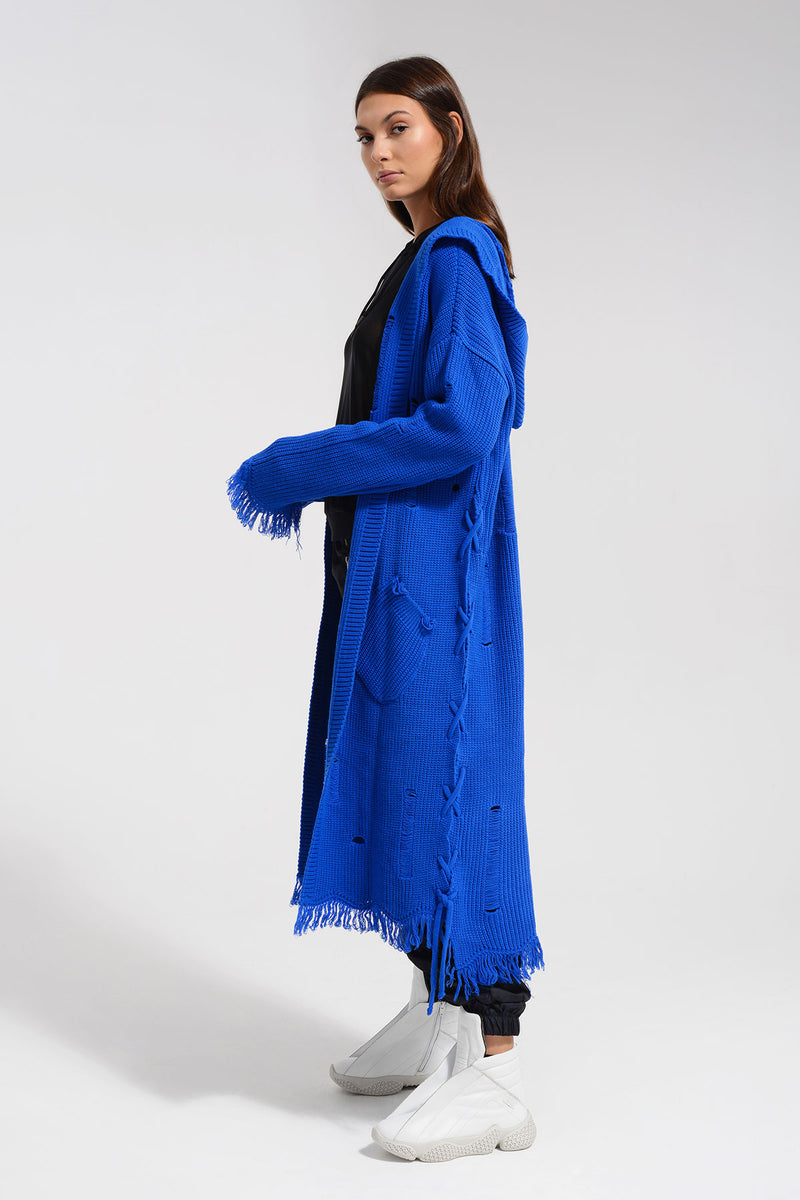 SAKS MAVİSİ HIRKA 8159