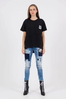 SİYAH T-SHIRT 8183