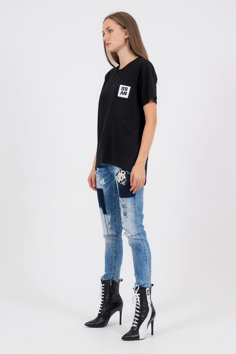 SİYAH T-SHIRT 8183