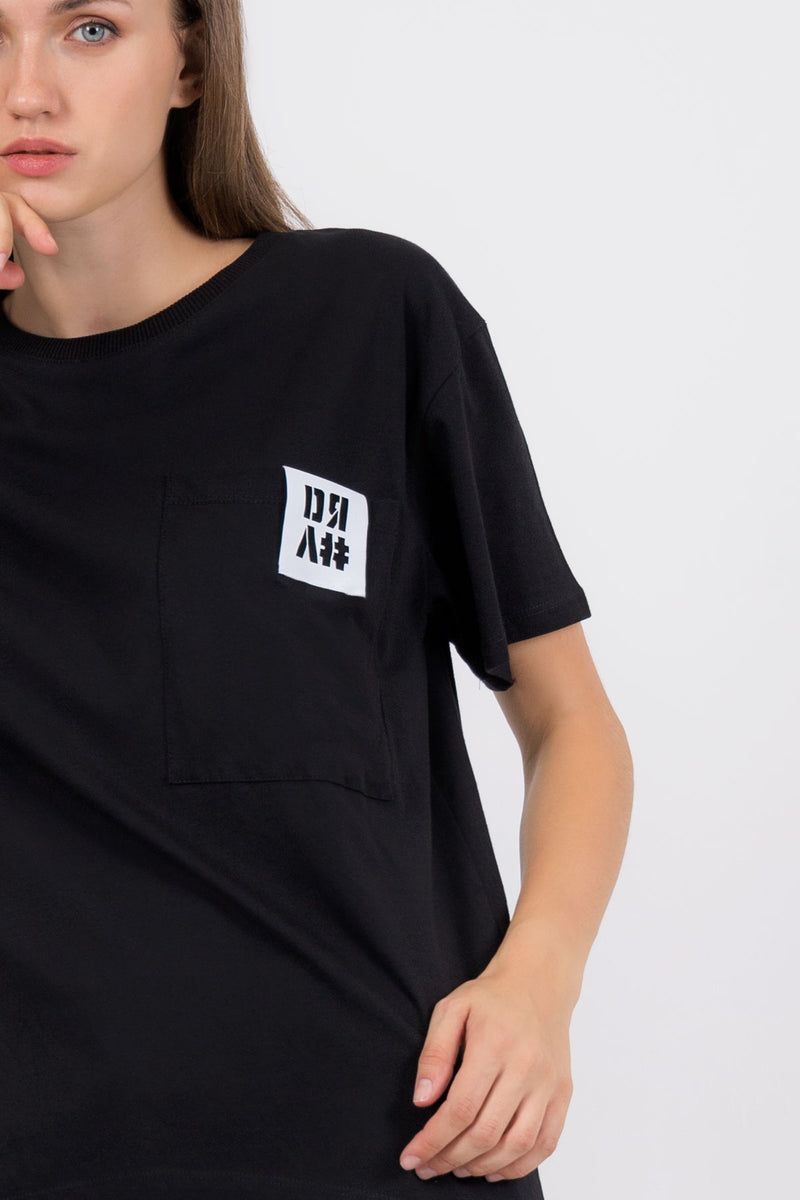 SİYAH T-SHIRT 8183