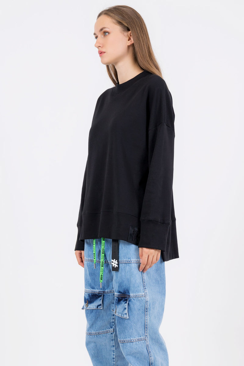 SİYAH SWEATSHIRT 8195