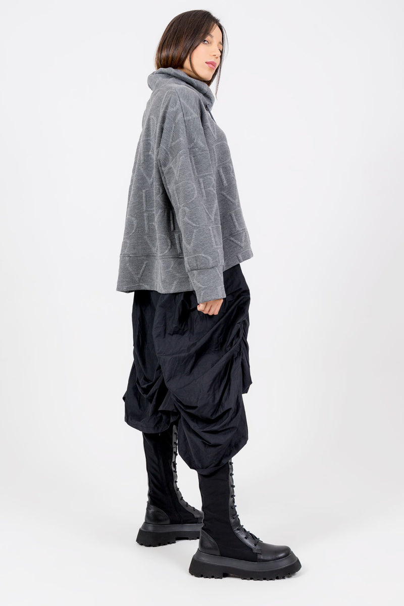 GRİ MELANJ SWEATSHIRT 8206