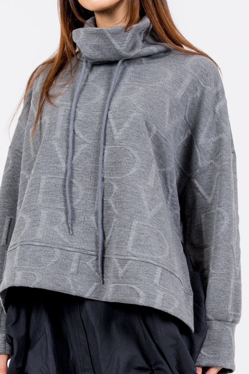 GRİ MELANJ SWEATSHIRT 8206