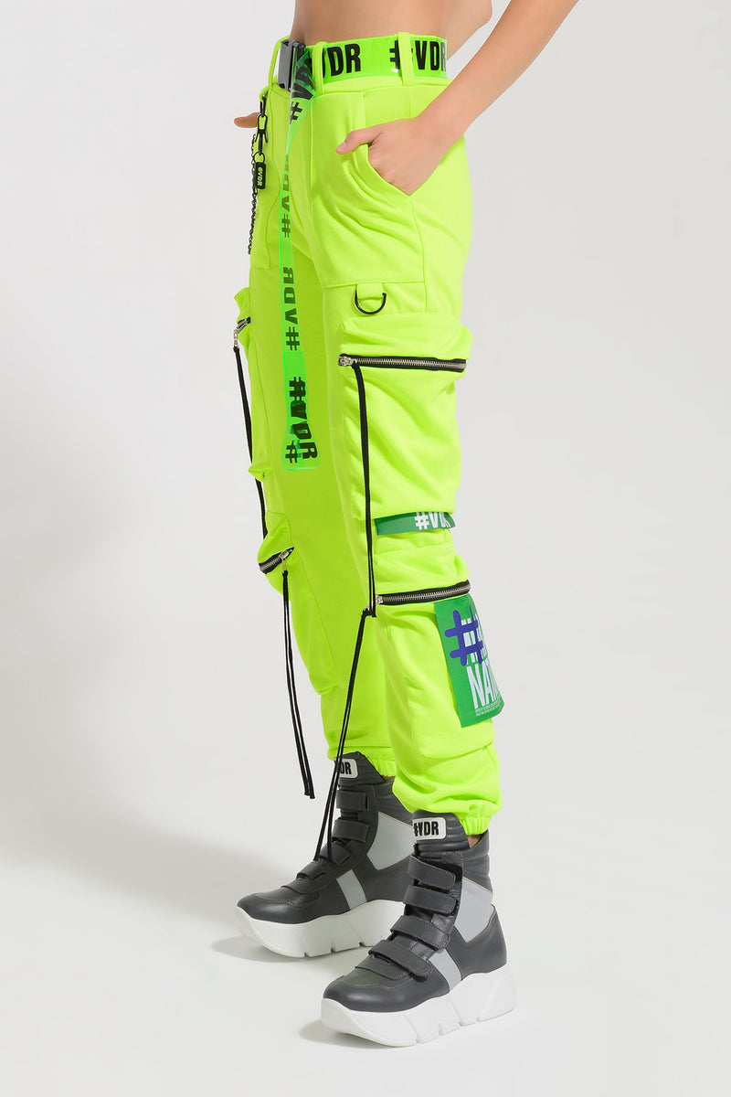 YEŞİL NEON PANTOLON 8224