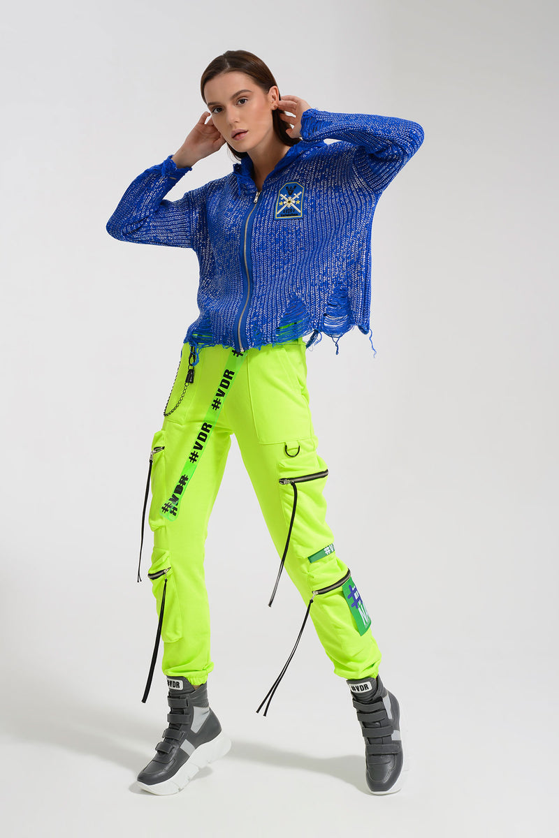 YEŞİL NEON PANTOLON 8224