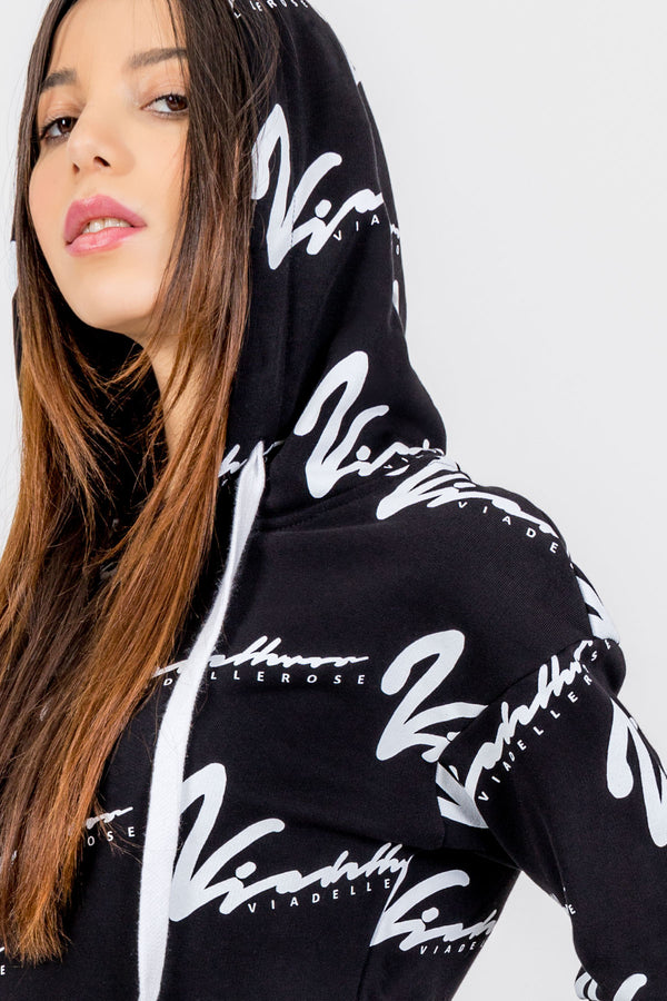 SİYAH SWEATSHIRT 8225