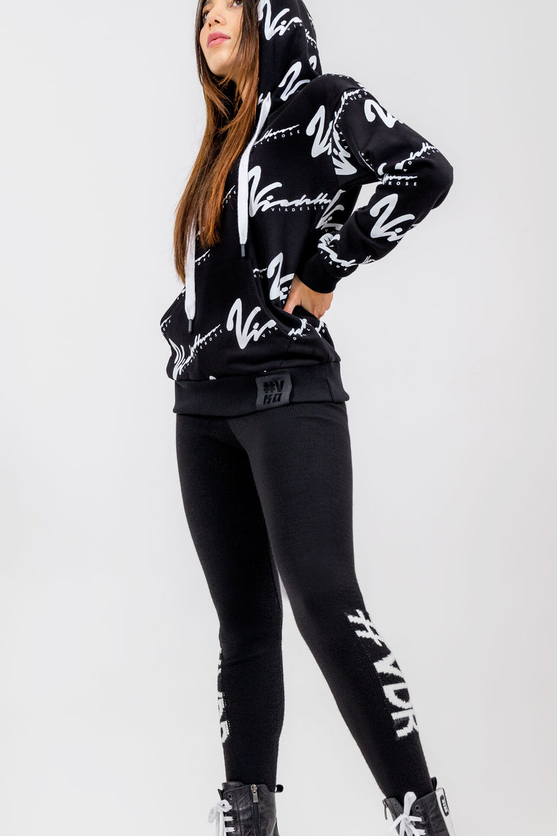 SİYAH SWEATSHIRT 8225