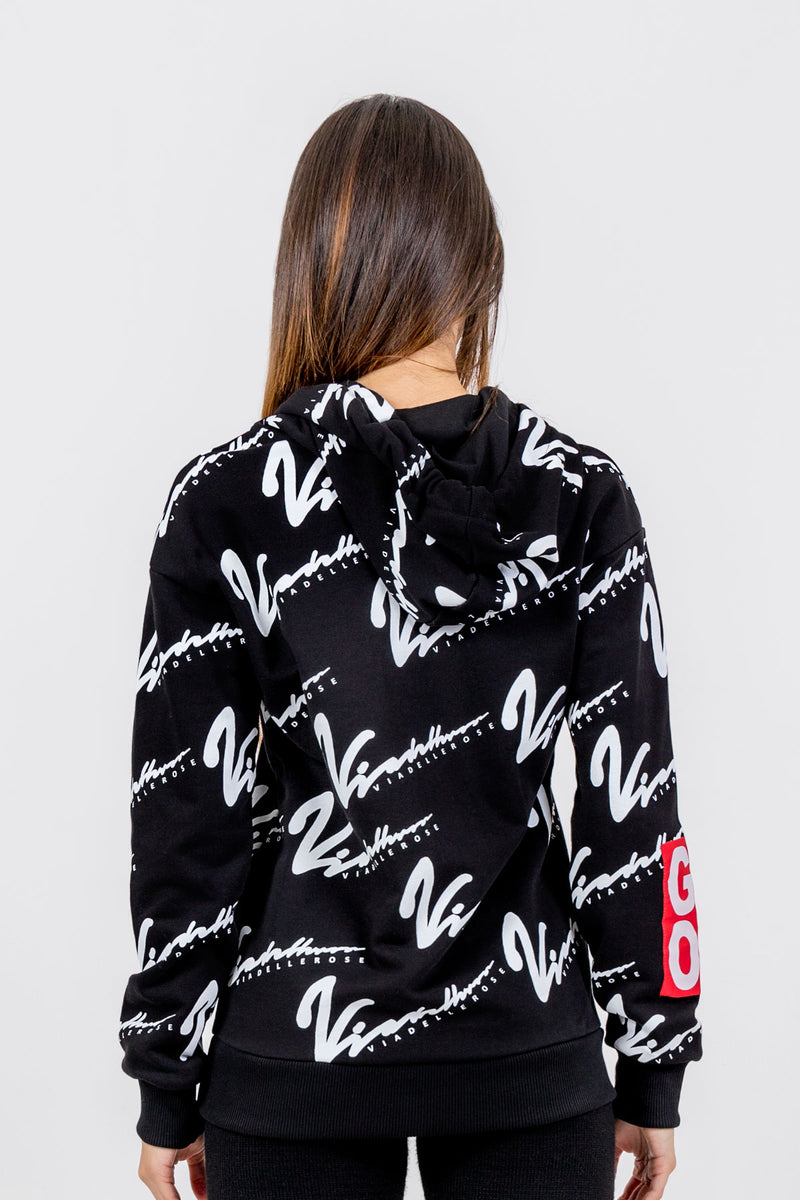 SİYAH SWEATSHIRT 8225
