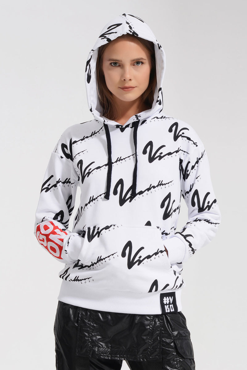 BEYAZ SWEATSHIRT 8225