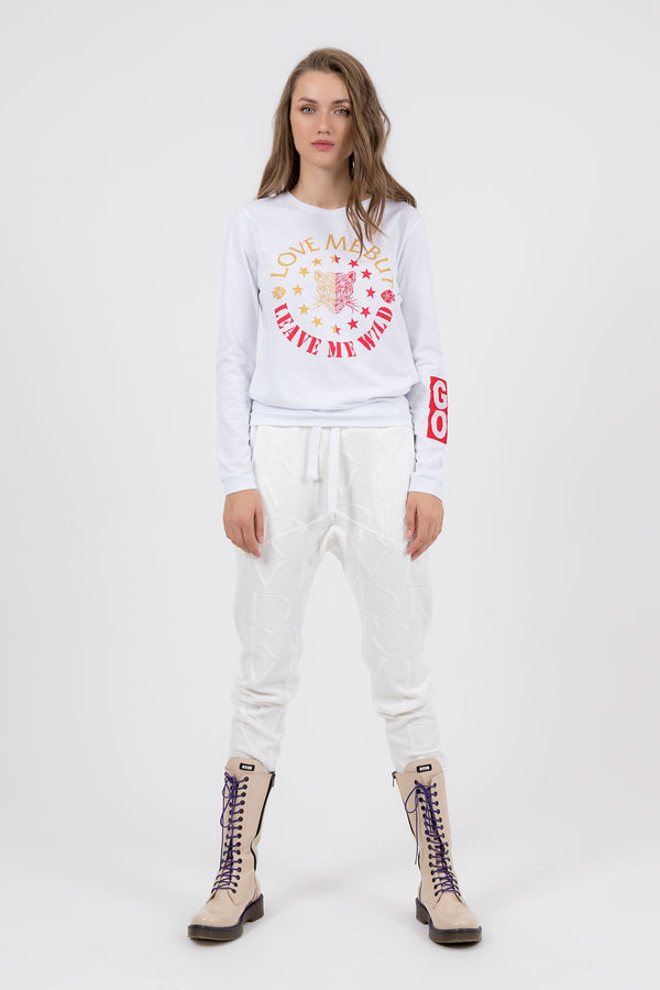 BEYAZ UZUN T-SHIRT 8272