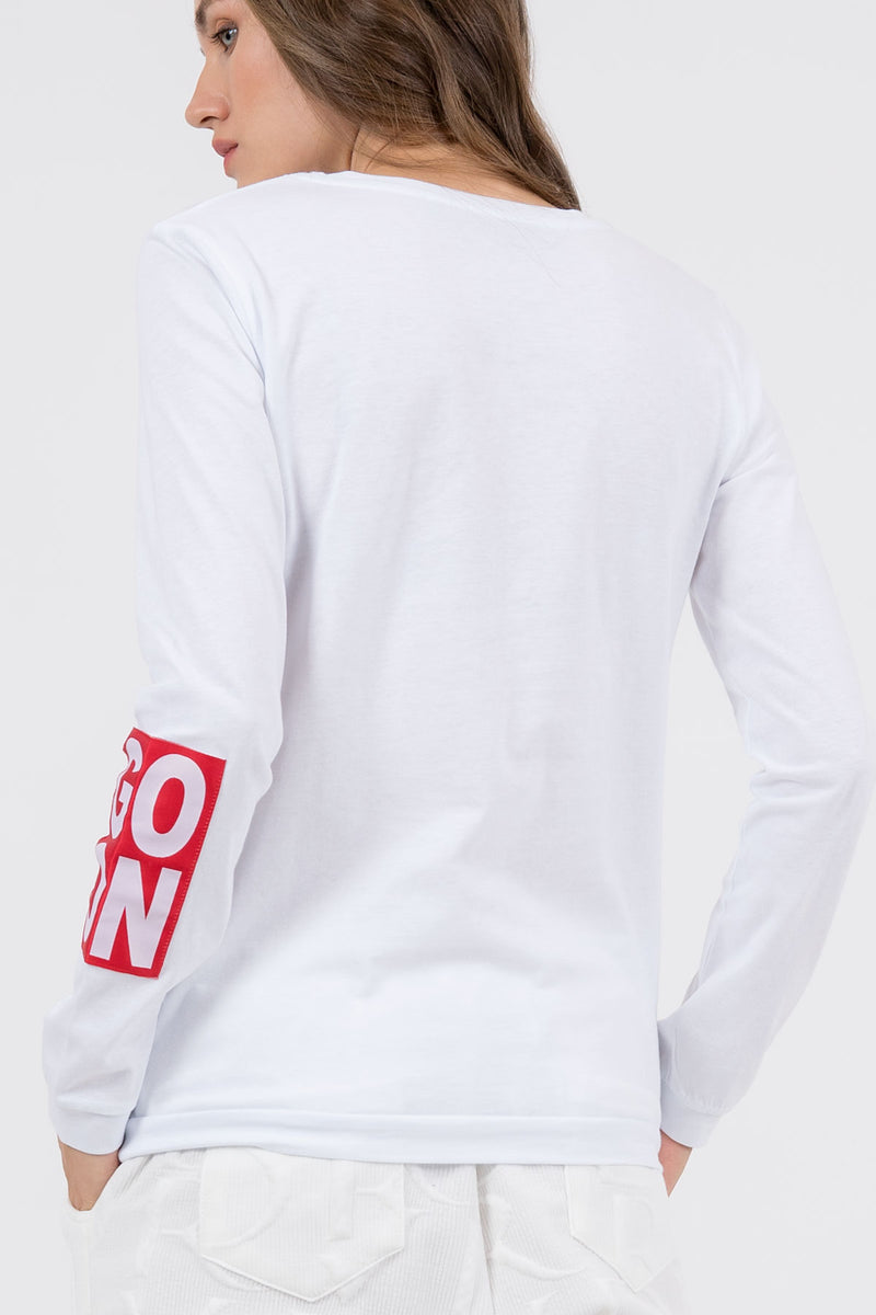 BEYAZ UZUN T-SHIRT 8272